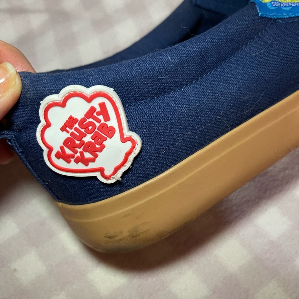 SpongeBob Square pants slip-on “The Krusty Krab”. - Picture 4 of 7